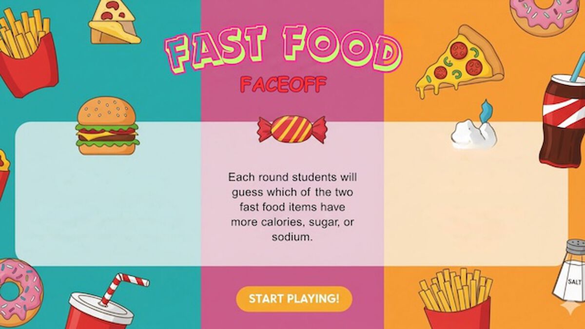 Fast Food Faceoff image number null